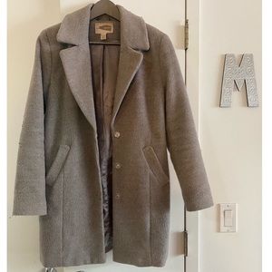 Forever 21 Grey Coat - Small - US 6